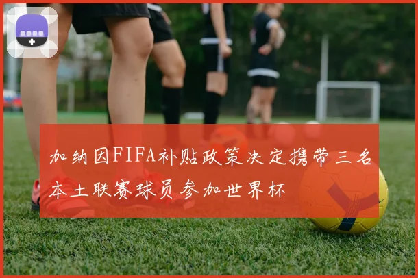 加纳因FIFA补贴政策决定携带三名本土联赛球员参加世界杯